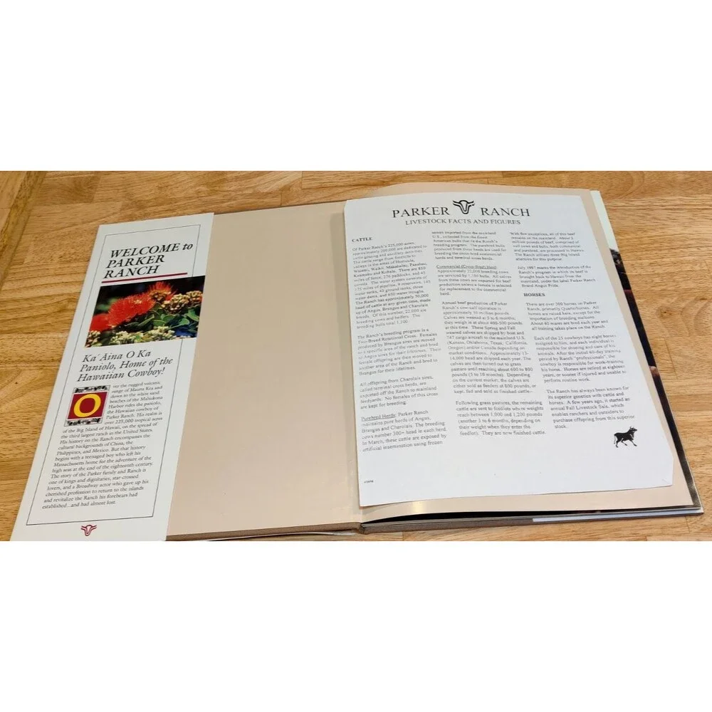 Parker Ranch Hawaii's Cattle Kingdom Engebretson George Legacy Publishing 1993 - Picture 3 of 8